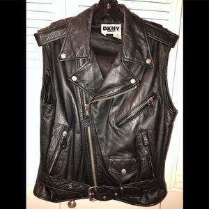 Leather vest